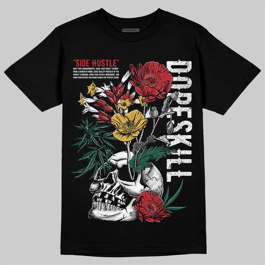 Jordan 3 Mexico 'El Vuelo' DopeSkill T-Shirt Side Hustle Graphic Streetwear - Black