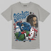 Jordan 12 Retro French Blue (2025) DopeSkill T-Shirt Stressless Graphic Streetwear - Gravel