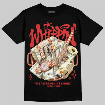 Jordan 6 “Reverse Infrared” DopeSkill T-Shirt Whippin Graphic Streetwear - Black