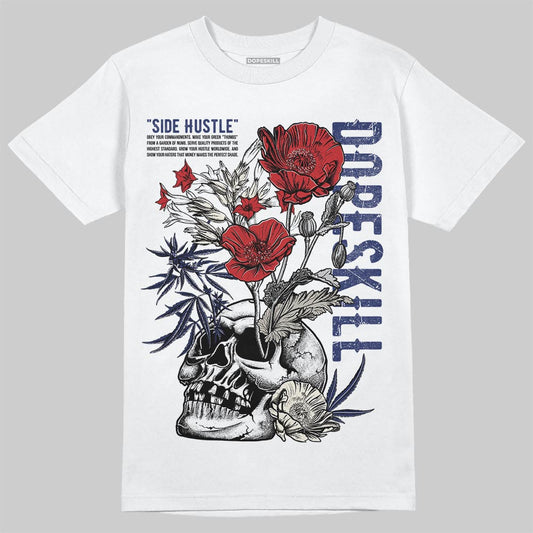 Jordan 11 “Rare Air” DopeSkill T-Shirt Side Hustle Graphic Streetwear - White 