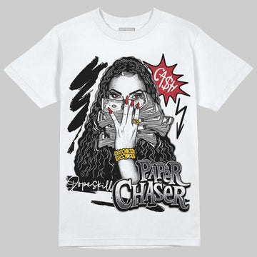 Jordan 3 Retro Black Cat DopeSkill T-Shirt NPC Graphic Streetwear - White