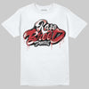 Jordan 1 High OG “Ruby” DopeSkill T-Shirt Rare Breed Type Graphic Streetwear - White