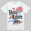 Jordan 1 Low OG "Chicago" DopeSkill T-Shirt You’re Lost Without Me Graphic Streetwear - White