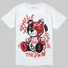 Jordan 13 Retro OG Chicago (2026) DopeSkill T-Shirt Smile Through The Pain Graphic Streetwear - White 