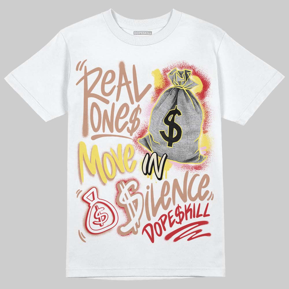 ASICS Gel-Nimbus 10.1 'Banana Split' DopeSkill T-Shirt Real Ones Move In Silence Graphic Streetwear - White