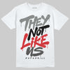 Jordan 10 Retro Shadow (2025) DopeSkill T-Shirt They Not Like Us Graphic Streetwear - White