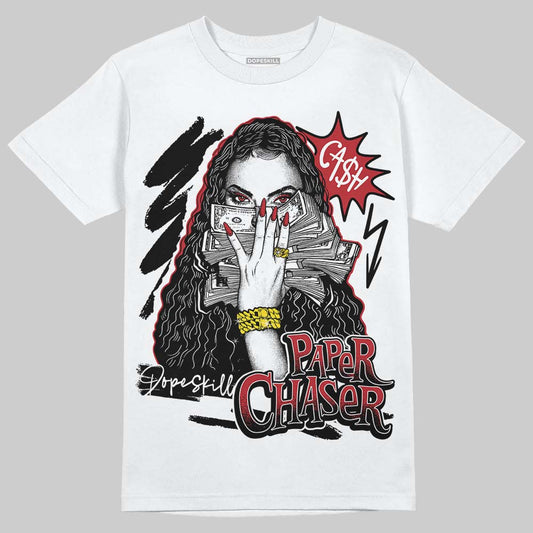 Jordan 14 Retro ‘Black Toe’ DopeSkill T-Shirt NPC Graphic Streetwear - White