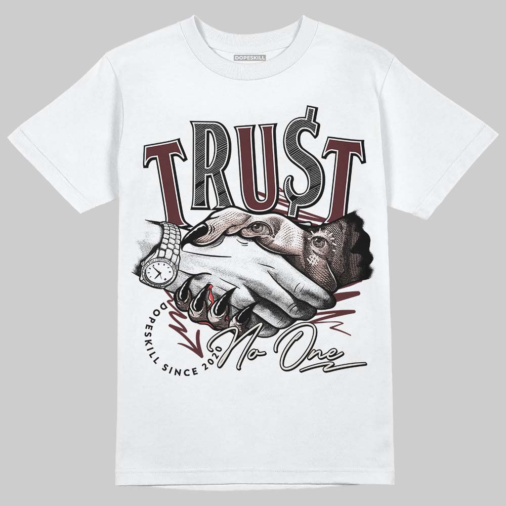 Jordan 11 “China” DopeSkill T-Shirt Trust No One Graphic Streetwear - White