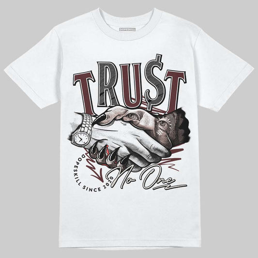 Jordan 11 “China” DopeSkill T-Shirt Trust No One Graphic Streetwear - White