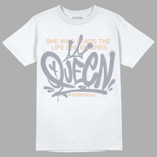 Jordan 4 Retro Frozen Moments DopeSkill T-Shirt Queen Graphic Streetwear - White 