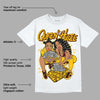 Yellow Bordeaux DopeSkill T-Shirt Queen Of Hustle Graphic