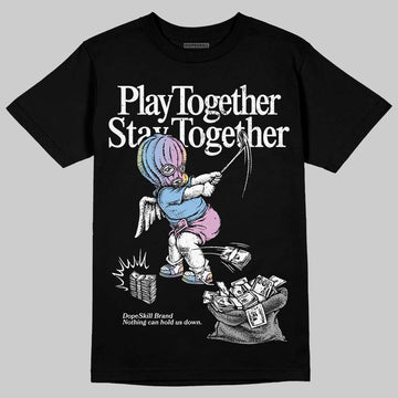 Jordan 5 “Year of the Snake” DopeSkill T-Shirt Play together, Stay together Graphic Streetwear - Black