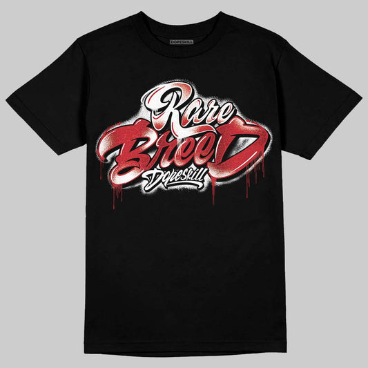 Jordan 1 High OG “Ruby” DopeSkill T-Shirt Rare Breed Type Graphic Streetwear - Black