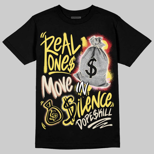 ASICS Gel-Nimbus 10.1 'Banana Split' DopeSkill T-Shirt Real Ones Move In Silence Graphic Streetwear - black