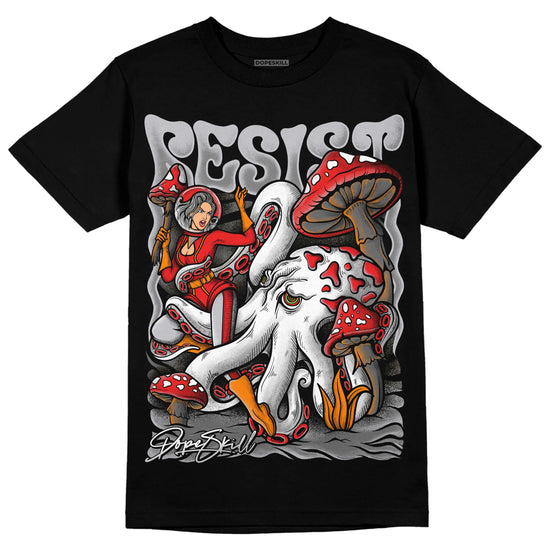 Grey Sneakers DopeSkill T-Shirt Resist Graphic Streetwear - Black