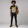 Black Tour Yellow AJ 4 Thunder DopeSkill T-Shirt Whippin Graphic