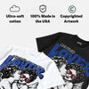 Rare Air 4s DopeSkill Oversize Print T-Shirt Real Ones Choose Loyalty Graphic