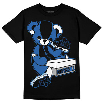 Jordan 11 Low “Space Jam” DopeSkill T-Shirt Sneakerhead BEAR Graphic Streetwear - Black