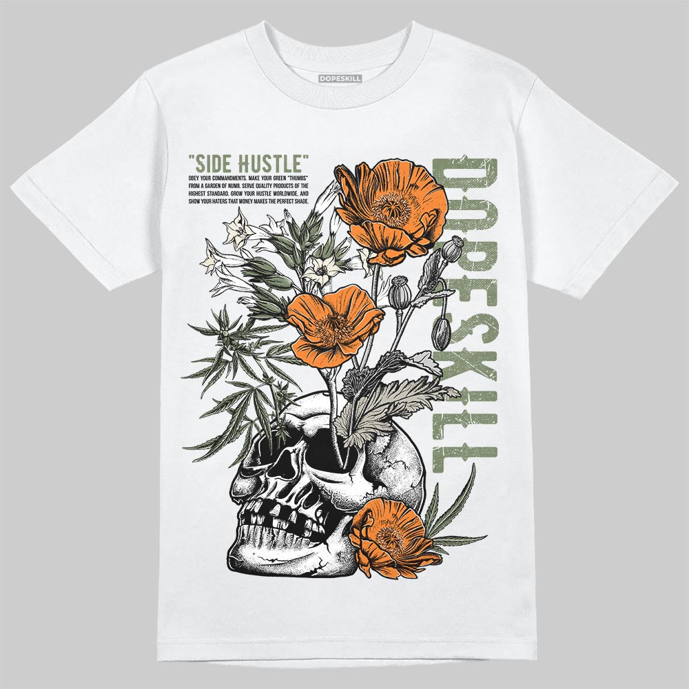 Jordan 4 Retro OG SP Undefeated (2025) DopeSkill T-Shirt Side Hustle Graphic Streetwear - White
