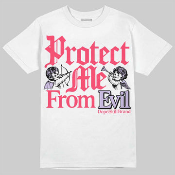 Jordan 5 Low “Peanut Butter Jelly” DopeSkill T-Shirt Protect Me From Evil Graphic Streetwear - White