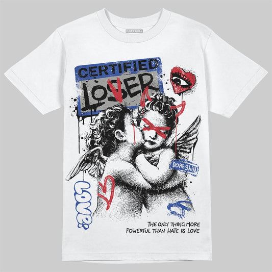 Jordan 4 “Rare Air” DopeSkill T-Shirt Certified Lover Graphic Streetwear - White 