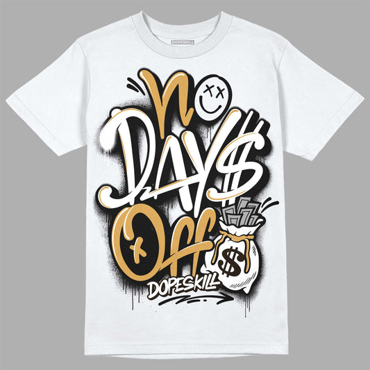 Jordan 11 "Gratitude" DopeSkill T-Shirt No Days Off Graphic Streetwear - White