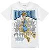 Jordan 1 High OG “First in Flight” DopeSkill T-Shirt Thunder Dunk Graphic Streetwear - White 