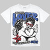 Jordan 4 “Rare Air” DopeSkill T-Shirt Real Ones Choose Loyalty Graphic Streetwear - White