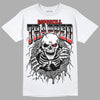 Jordan Spizike Low Bred DopeSkill T-Shirt Trapped Halloween Graphic Streetwear - White 