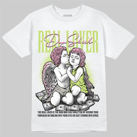 Chase B x Travis Scott x Jordan Jumpman Jack DopeSkill T-Shirt Real Lover Graphic Streetwear - White