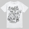 Jordan 10 OG “Steel” DopeSkill T-Shirt Real Y2K Players Graphic Streetwear - White