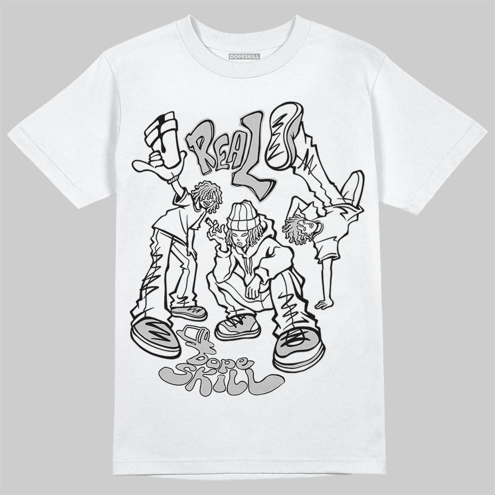Jordan 10 OG “Steel” DopeSkill T-Shirt Real Y2K Players Graphic Streetwear - White