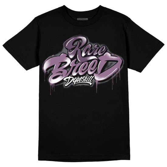 Jordan 2 “Mauve/Off-Noir” DopeSkill T-Shirt Rare Breed Type Graphic Streetwear - Black