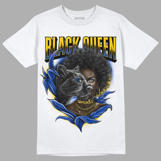 Jordan 14 “Laney” DopeSkill T-Shirt New Black Queen Graphic Streetwear - White 