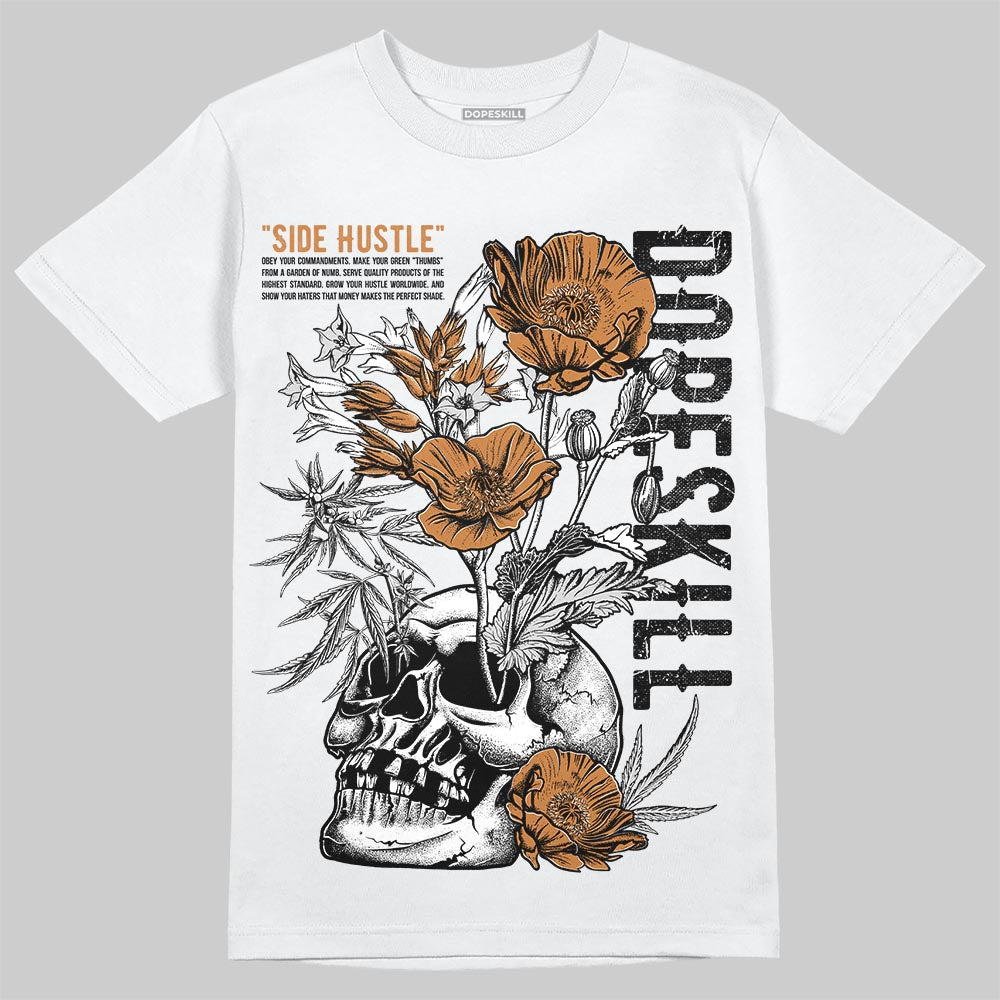 Jordan 14 Golf "US Open" DopeSkill T-Shirt Side Hustle Graphic Streetwear - White