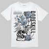 Jordan 40 “Blue Suede” DopeSkill T-Shirt Side Hustle Graphic Streetwear - White 