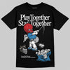 Jordan 3 Retro OG Rare Air DopeSkill T-Shirt Play together, Stay together Graphic Streetwear - BLACK