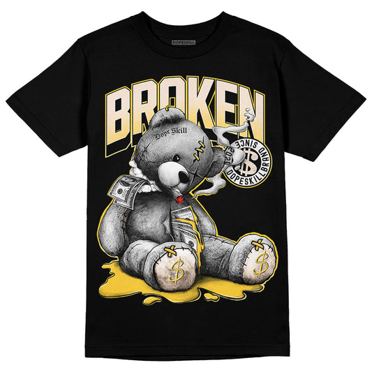 Jordan 4 "Sail" DopeSkill T-Shirt Sick Bear Graphic Streetwear - Black