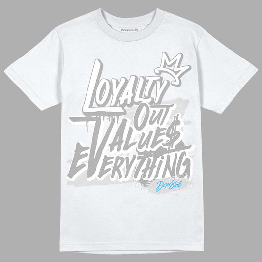 Dunk Low ‘Pure Platinum’ DopeSkill T-Shirt LOVE Graphic Streetwear - White