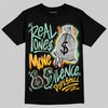 SB Dunk Low Rodeo Tourmaline DopeSkill T-Shirt Real Ones Move In Silence Graphic Streetwear - Black