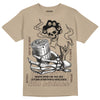 Jordan 1 High OG “Latte” DopeSkill Medium Brown T-shirt Show Me The Money Graphic Streetwear