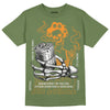 Jordan 5 "Olive" DopeSkill Olive T-shirt Show Me The Money Graphic Streetwear