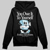 Vans Knu Stack Vintage Satin Dream Blue DopeSkill Hoodie Sweatshirt Owe It To Yourself Graphic Streetwear - Black