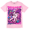 Pink Sneakers DopeSkill Pink T-shirt Resist Graphic Streetwear