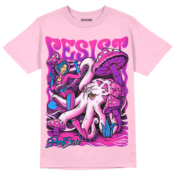 Pink Sneakers DopeSkill Pink T-shirt Resist Graphic Streetwear