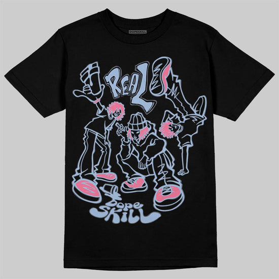 Jordan 3 GS “Cobalt Bliss” DopeSkill T-Shirt Real Y2K Players Graphic Streetwear - Black