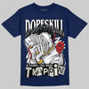Jordan 11 “Rare Air” DopeSkill T-Shirt Sorry I've Been Trappin Graphic Streetwear - Navy