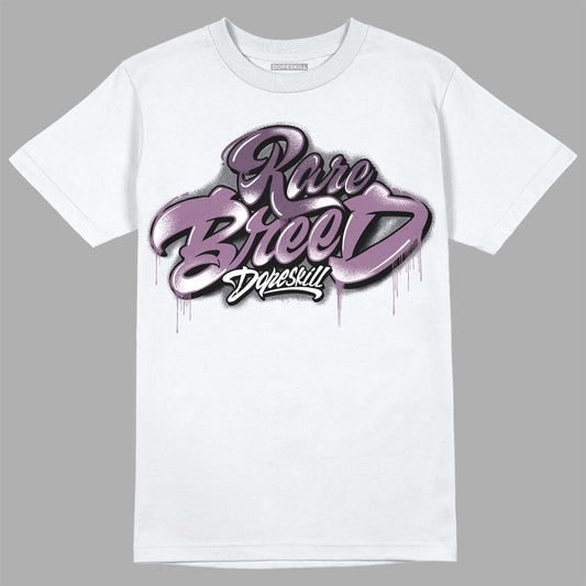 Jordan 2 “Mauve/Off-Noir” DopeSkill T-Shirt Rare Breed Type Graphic Streetwear - White