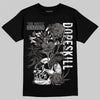 Jordan 4 Retro Cave Stone DopeSkill T-Shirt Side Hustle Graphic Streetwear - Black
