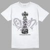 Jordan 2 Cement Grey DopeSkill T-Shirt Queen Chess Graphic Streetwear - White